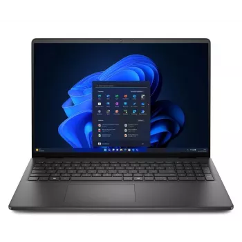 Dell 16255-A087BLK 16 inch WUXGA Touch bærbar PC - AMD Ryzen AI 7 250, 16GB RAM, 1TB SSD, Windows 11 Home, Carbon Black
