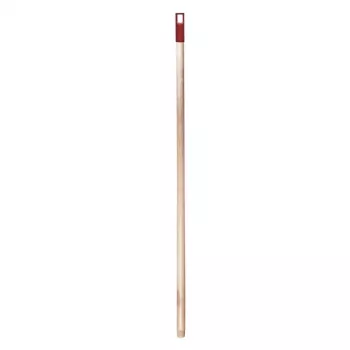 YORK træskaft 120 cm LUX – reserveværktøjsskaft til fejekoste, river, hakker, naturtræ, 28 mm diameter