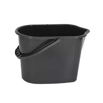 YORK rektangulær spand 14L 34x30x33cm antracit