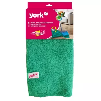 YORK PowerCollect mikrofiber-gulvrengøringsklud 50x60 cm blå