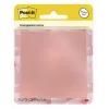 3M Post-it transparente notes blå, 36 blade, 76 x 76 mm 7100394468