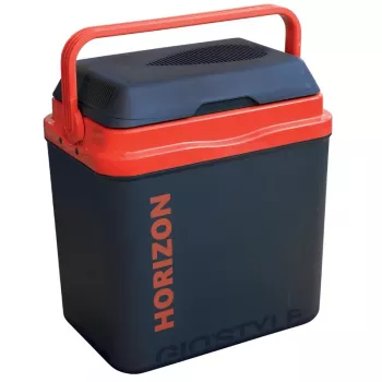 GIOSTYLE Horizon M 12/230V varme- og køleboks 20L termoelektrisk køleboks mørkegrå/rød