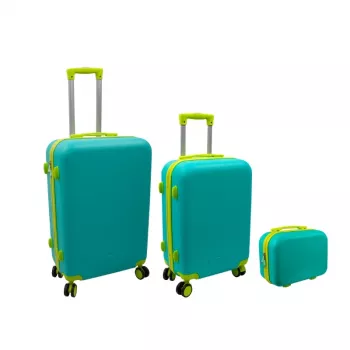 ORDINETT skuffekommode 3-sæt, 60L + 43L + 15L, grøn
