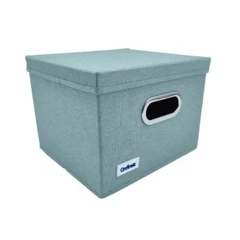ORDINETT Box M 28.5x25.5x20.5cm Mint Storage Box