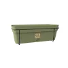 STEFANPLAST altankasse med automatisk vandingssystem og metalbeslag 50x18x17 cm grøn