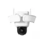 AOSU Smart Security Floodlight Cam Pro 2K QHD kablet udendørskamera med 2400lm projektør, AI-genkendelse, IP65