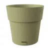STEFANPLAST Flower Pot with Tray Ethica Ø40x39cm Green