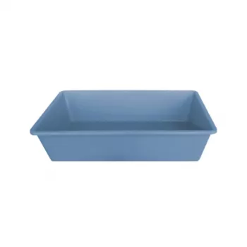STEFANPLAST Kattebakke 2 50x35x12 cm blå