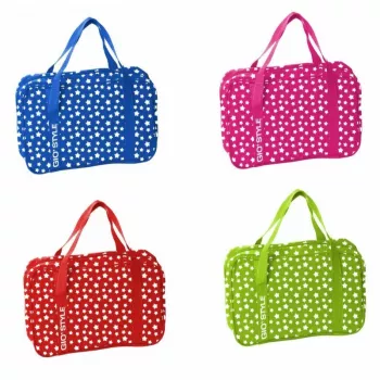 GIOSTYLE termo-lunchbag Stars 12 assorteret rød grøn blå pink