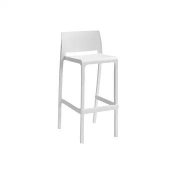 BICA havebarstol Volga Stool 65 50x49x89cm hvid