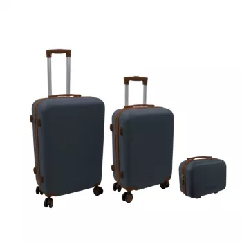 ORDINETT skuffekommodesæt 3 dele, 60L + 43L + 15L, grå