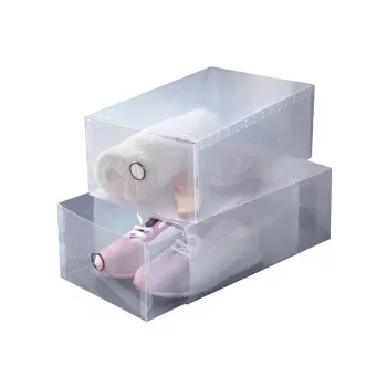ORDINETT opbevaringsbokse 2 stk., 34 x 21 x 13 cm, transparent, Top Class