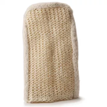 Martini Spa peeling-handske af sisal og bomuld, natur
