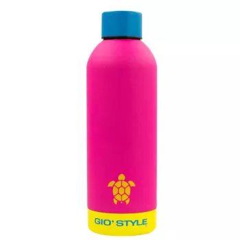 GIOSTYLE Fluo drikkeflaske 0,75L assorteret pink/gul/grøn/blå