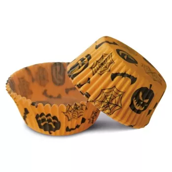 GUARDINI Halloween bageforme 60 stk. Ø 7 x 3 cm