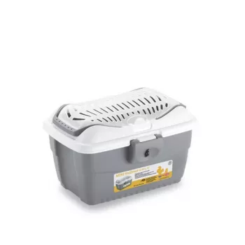 STEFANPLAST transportboks Mini Gulliver 40x30x24cm hvid/grå