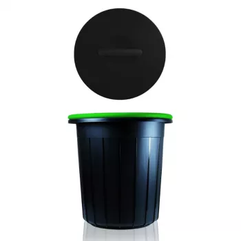 GIOSTYLE Eco Solution 25L affaldsbeholder mørkegrå/grøn