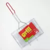 ASI COLLECTION grillrist 34x22cm forkromet stål med træhåndtag