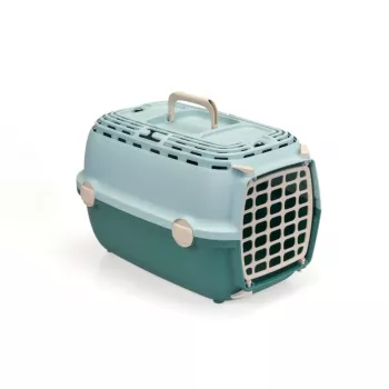 STEFANPLAST transportboks Horizon 1 med plastdør 48x32x30 cm lysegrøn/grøn