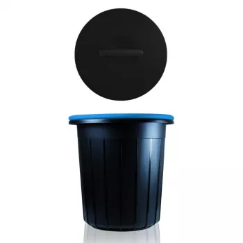 GIOSTYLE Eco Solution 25L affaldsspand mørkegrå/blå