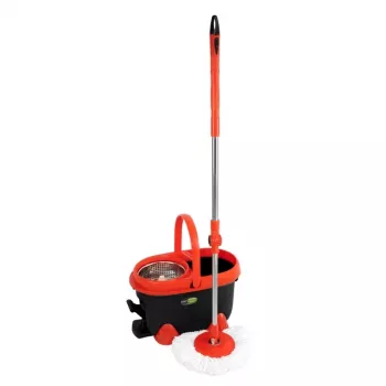 GIOSTYLE gulvvaskesæt Love Spin Mop 360° assorteret, 4 farver