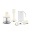 SMEG HBAC11CR Hand Blender Accessory Set, 4-Piece, Cream