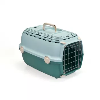 STEFANPLAST transportboks Horizon 1 med metaldør 48x32x30 cm lysegrøn/grøn