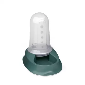 STEFANPLAST Chic automatisk foder- og vanddispenser til kæledyr, 2L, grøn