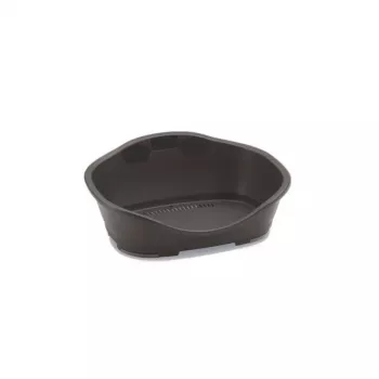 STEFANPLAST Bed Sleeper 1 bedside crib mørkegrå 56,5x42x24,2 cm
