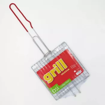 ASI COLLECTION Grillrist 23x22cm forkromet stål