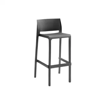 BICA Havebarstol Volga Stool 75 50x50x99cm grå