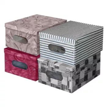 ORDINETT Vinylfoldeboks 50x40x25cm Marilyn Box assorteret