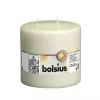 BOLSIUS Mamoth cylinderlys med 3 væger Ø150x150mm beige