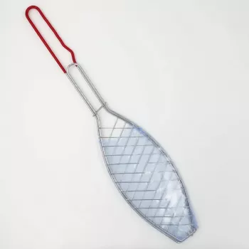 ASI COLLECTION dobbeltsidet fiskegrillrist 36x14 cm