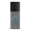Ring Battery Video Doorbell 2 – 2K, tovejs-lyd, spættet grå