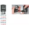 Trodat Printy Dater 4850L PAYÉ LE (FR) selvfarvestempel til dato, fransk, 24 x 24 mm, sort 4850/L2