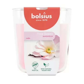 BOLSIUS True Scents duftlys i glas - magnolie, Ø97x85 mm