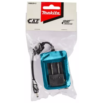 Makita CXT 12V max Li-Ion Battery Adapter with DC Barrel Jack Output (5.5 x 2.1 mm), 2.2A