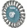 Makita D-77540 Braided Wire Cup Brush 125 mm M14 Stainless Steel