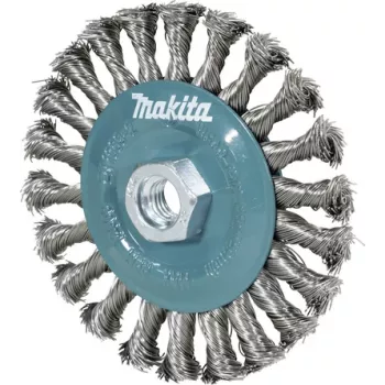 Makita D-77540 Flettet trådtopbørste 125 mm M14 rustfrit stål