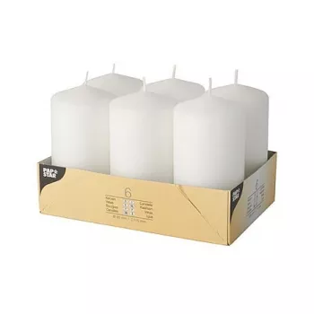 PAPSTAR bloklys 11,5 cm hvid