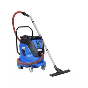 Nilfisk ATTIX 44-2L våd- og tørsuger, 42 L, 1200 W, Push&Clean, sort/blå