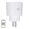 MOES MWP-EU16M-WH-MS smartstik med energimåling, 16A, Wi-Fi, hvid