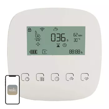 MOES WWP-BY-908 Wi-Fi 2-kanals vandingspumpe-controller