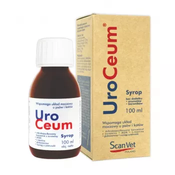 Scanvet Uroceum 100 ml oral væske urinvejssupplement til hunde og katte