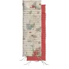 ROSE&TULIPANI SEA LIFE oppustelig strandmåtte 180x60x12 cm flerfarvet