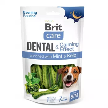 BRIT Dental tandbørste S/M Calming Effect 140 g