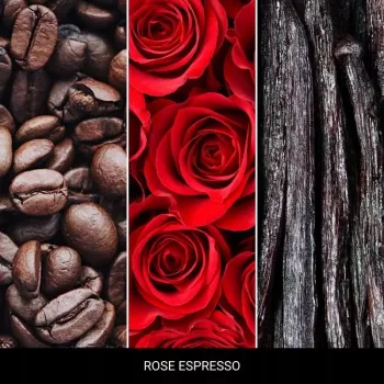 Millefiori White Rose espresso duftclip auto-lufterfrisker