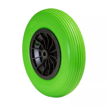 Wagner Design Yourself trillebørhjul massiv gummi RO 8402 grøn 260 mm 120 kg 4840201