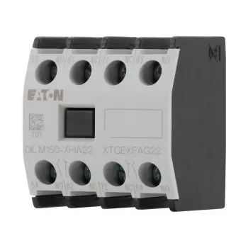 Eaton DILM150-XHIA22 hjælpekontaktblok, 2NO+2NC, frontmontage, skrueklemmer 283464